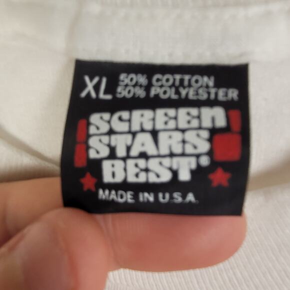 Vintage Screen Stars 1981 Rock and Roll Hall of Fame white short sleeve t shirt - Picture 3 of 5